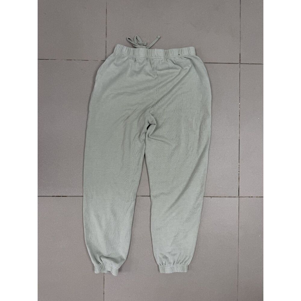 Garage Sage Green Jogger Sweatpants Women’s Size M Drawstring Cuffed